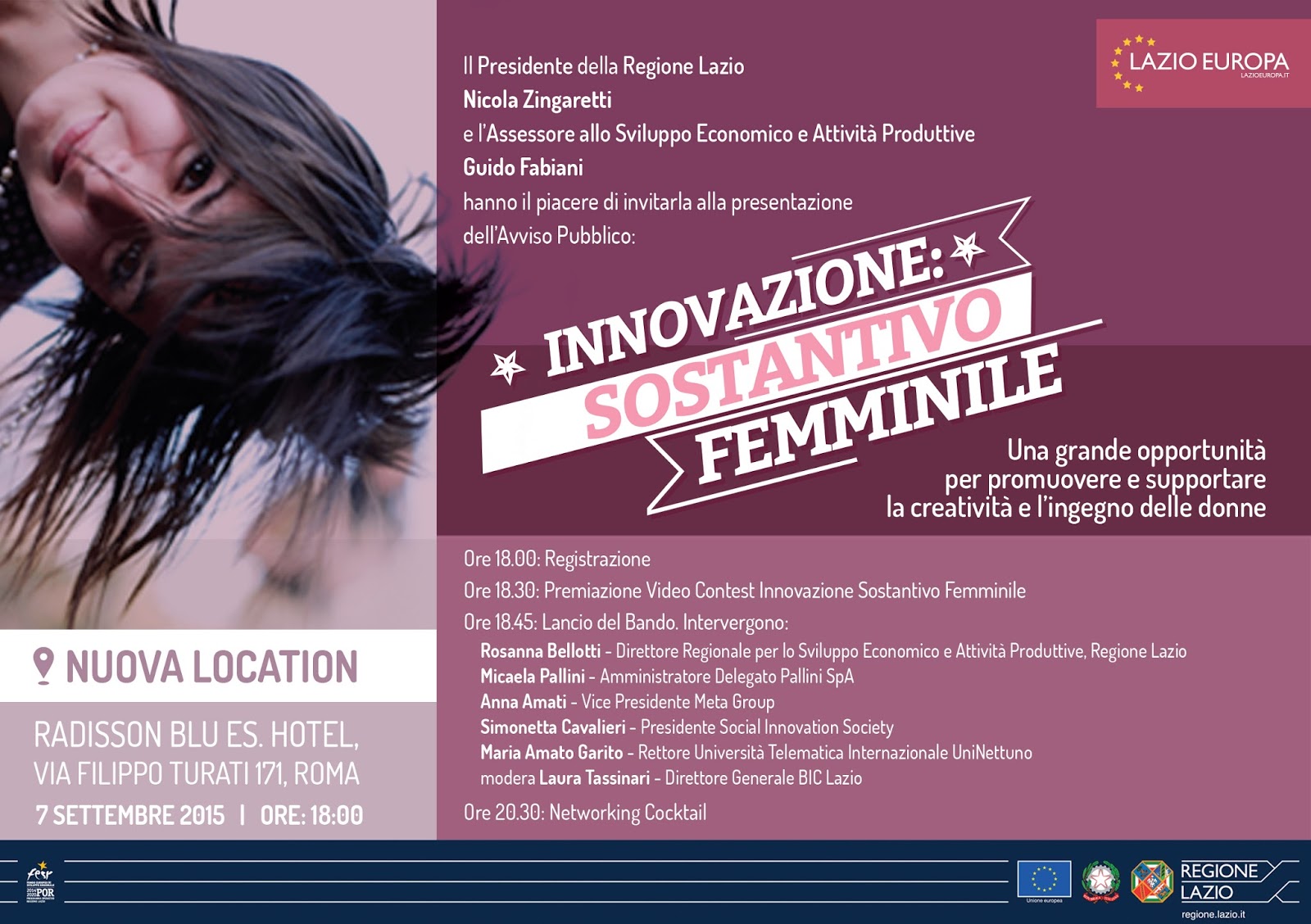 PREMIAZIONE VIDEO CONTEST INNOVAZIONE SOSTANTIVO FEMMINILE